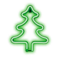 ARVORE DE NATAL LED neon Verde