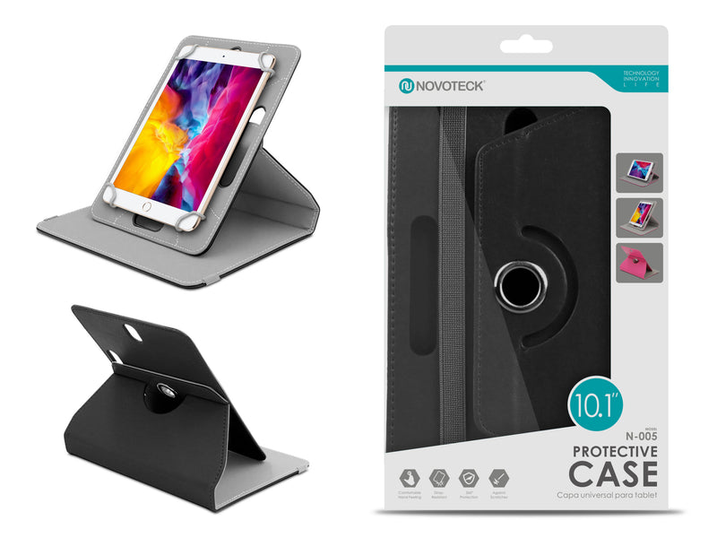 Capa Protetora Universal Negro para Tablet de 10.1”