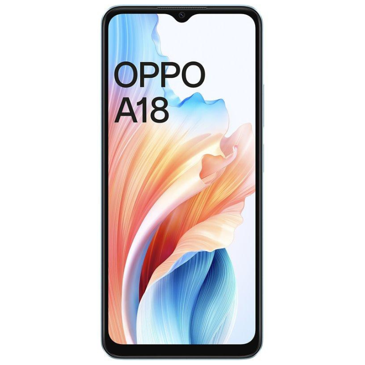 Smartphone OPPO A18 (6.56'' - 4 GB - 128 GB - Azul)