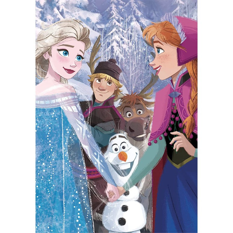 PUZZLE Super 104pcs Frozen - CLEMENTONI