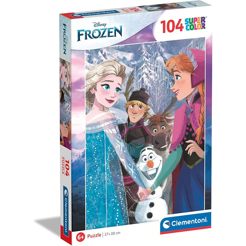 PUZZLE Super 104pcs Frozen - CLEMENTONI