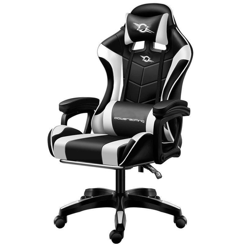 Cadeira Gaming PowerGaming Preto/Branco