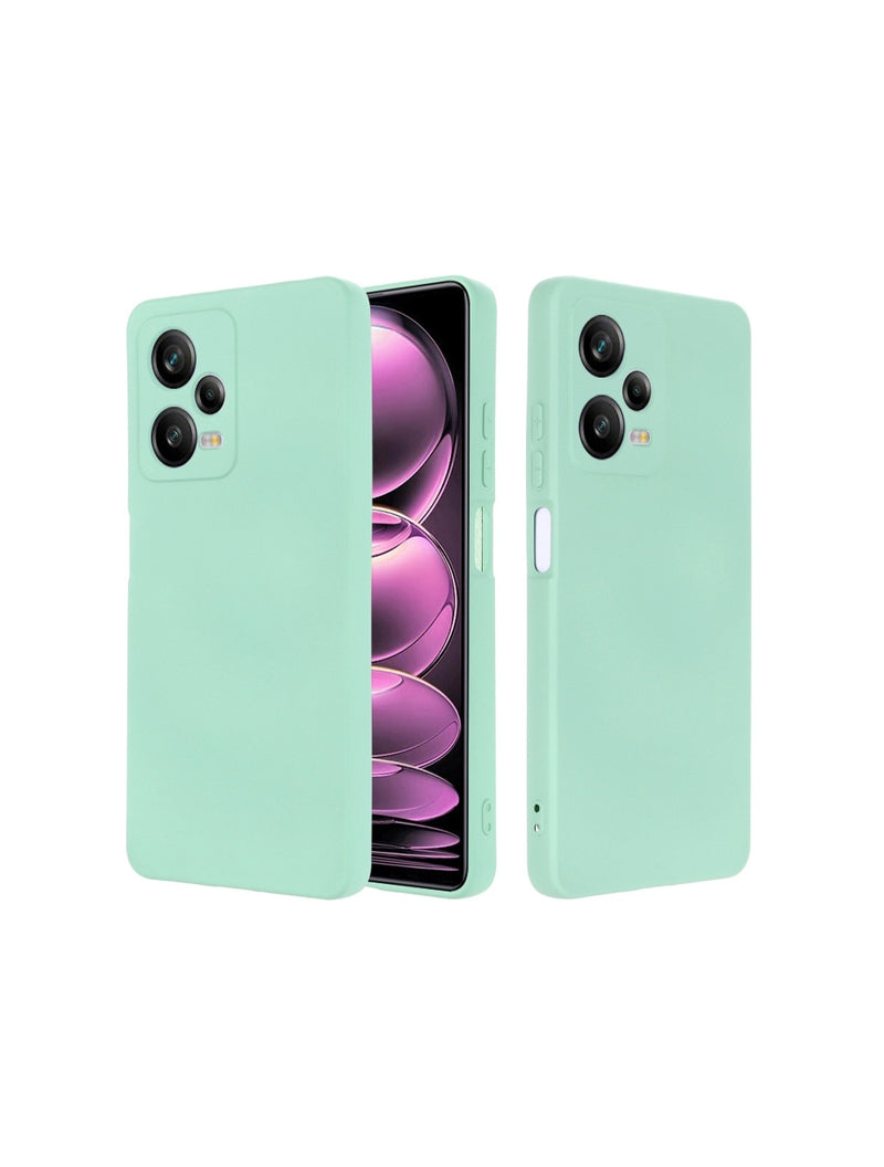 Capa silicone para Xiaomi Pocophone M5 4G com câmera 3D