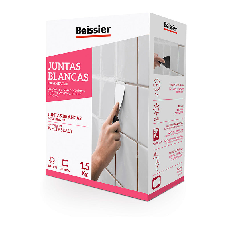 Beissier Juntas Brancas Impermeáveis 1,5kg 70162-002