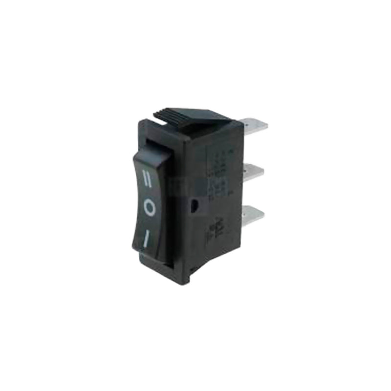 Interruptor On - Off - On Estreito 15A 250V Preto